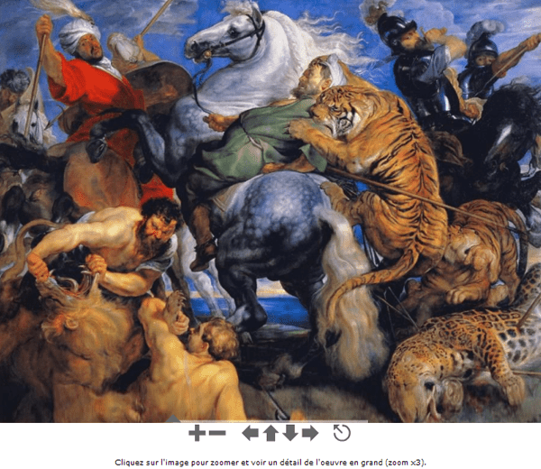La chasse au tigre, au lion et au léopard (Peter Paul Rubens)